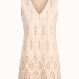 Boho - Embroidered Mini Dress