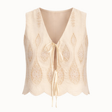 Boho - Embroidered Vest