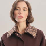 Urban Additional Collar - Waxed Canvas Jacket / Chocolate Brown