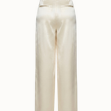 Satin Wide-Leg Pants