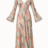 Jardin - Satin Maxi Dress