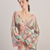 Jardin - Satin Maxi Dress