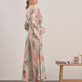 Jardin - Satin Maxi Dress