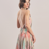 Jardin - Satin Mini Dress