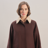 Urban - Waxed Canvas Jacket / Chocolate Brown