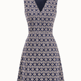 Violet - Embroidered Mini Dress