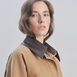Urban Additional Collar - Waxed Canvas Jacket / Camel
