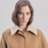 Urban Additional Collar - Waxed Canvas Jacket / Camel