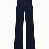 70s Chic - High-Waist Bootcut Jeans