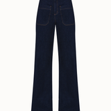 70s Chic - High-Waist Bootcut Jeans
