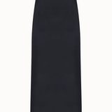 Satin Midi Pencil Skirt