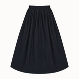 Taffeta Midi Skirt